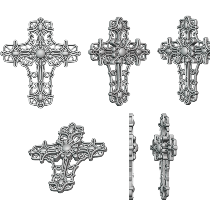 Holy Chrome 925 Silver Pendant