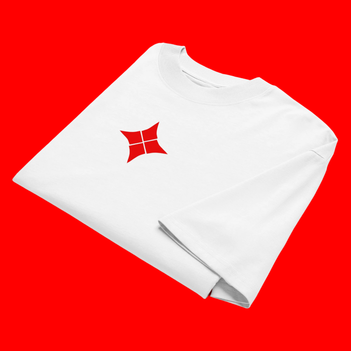 Choose extinction oversized high neck T made with Organic Cotton