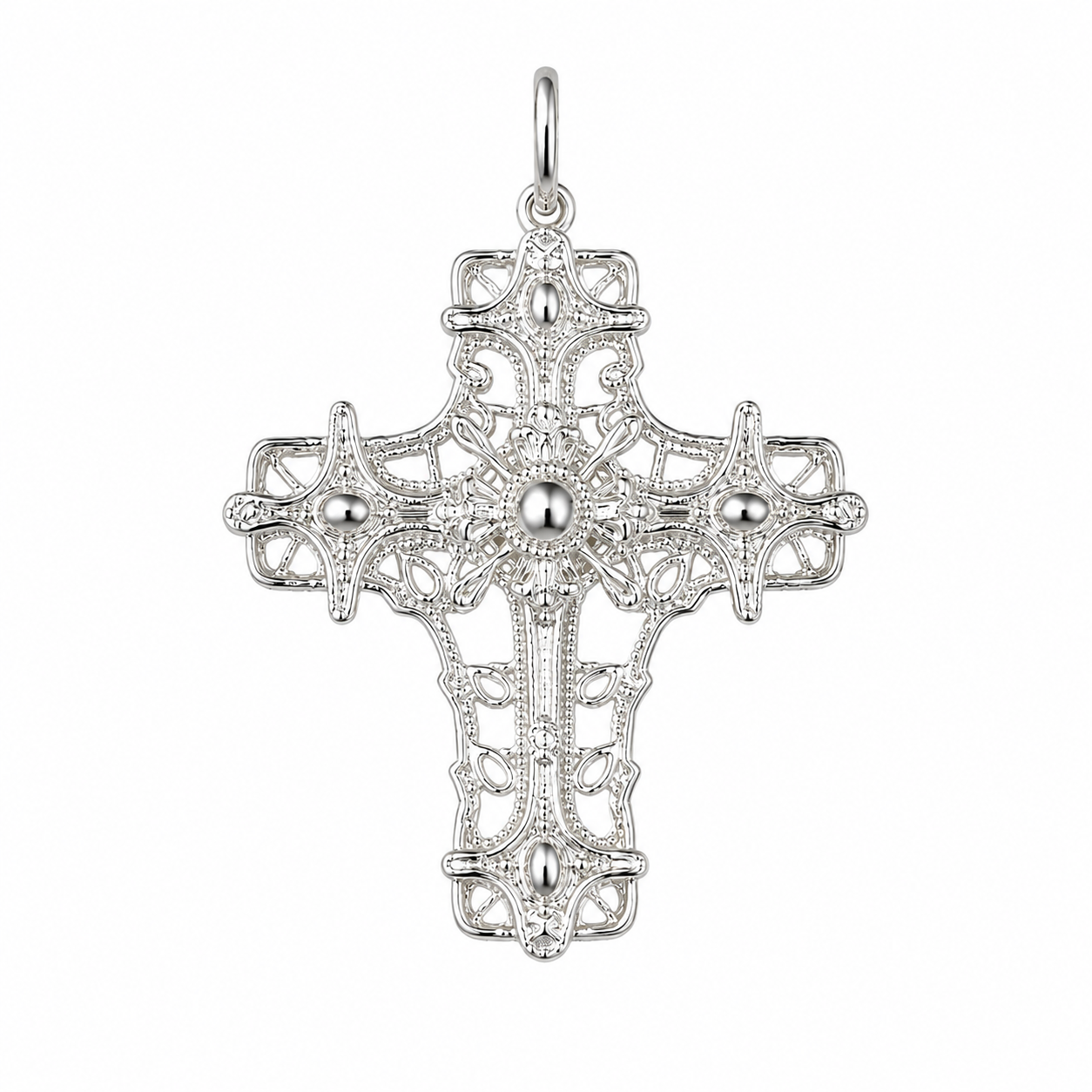 Holy Chrome 925 Silver Pendant