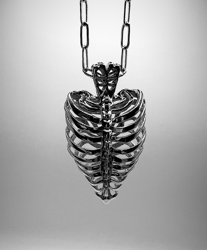 Adams Rib 925 Silver Pendant