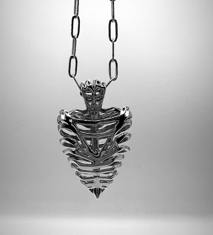 Adams Rib 925 Silver Pendant