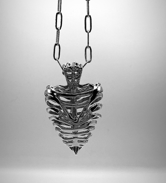 Adams Rib 925 Silver Pendant